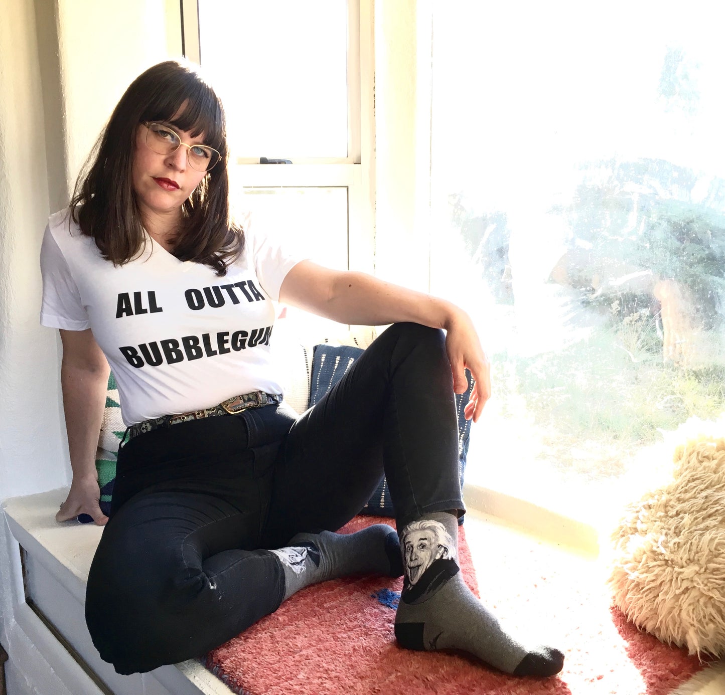 "All Outta Bubblegum" Vneck TShirt