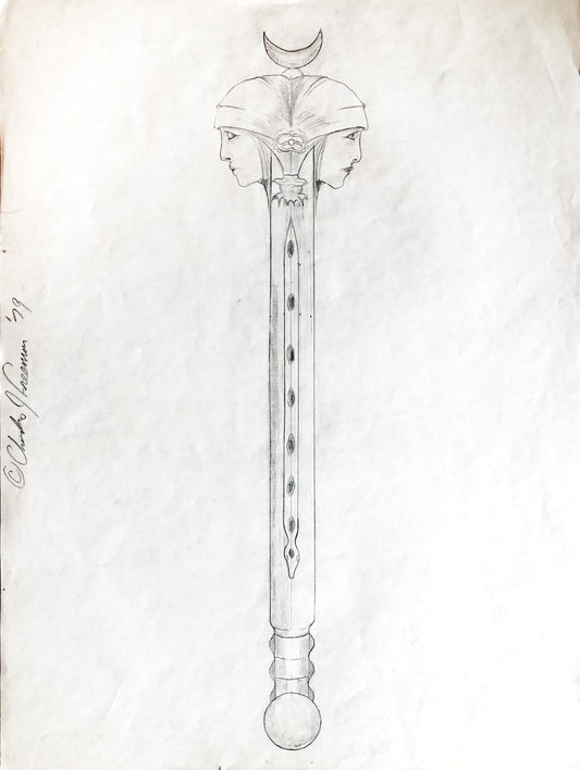 "The Wand" (Original Drawing)