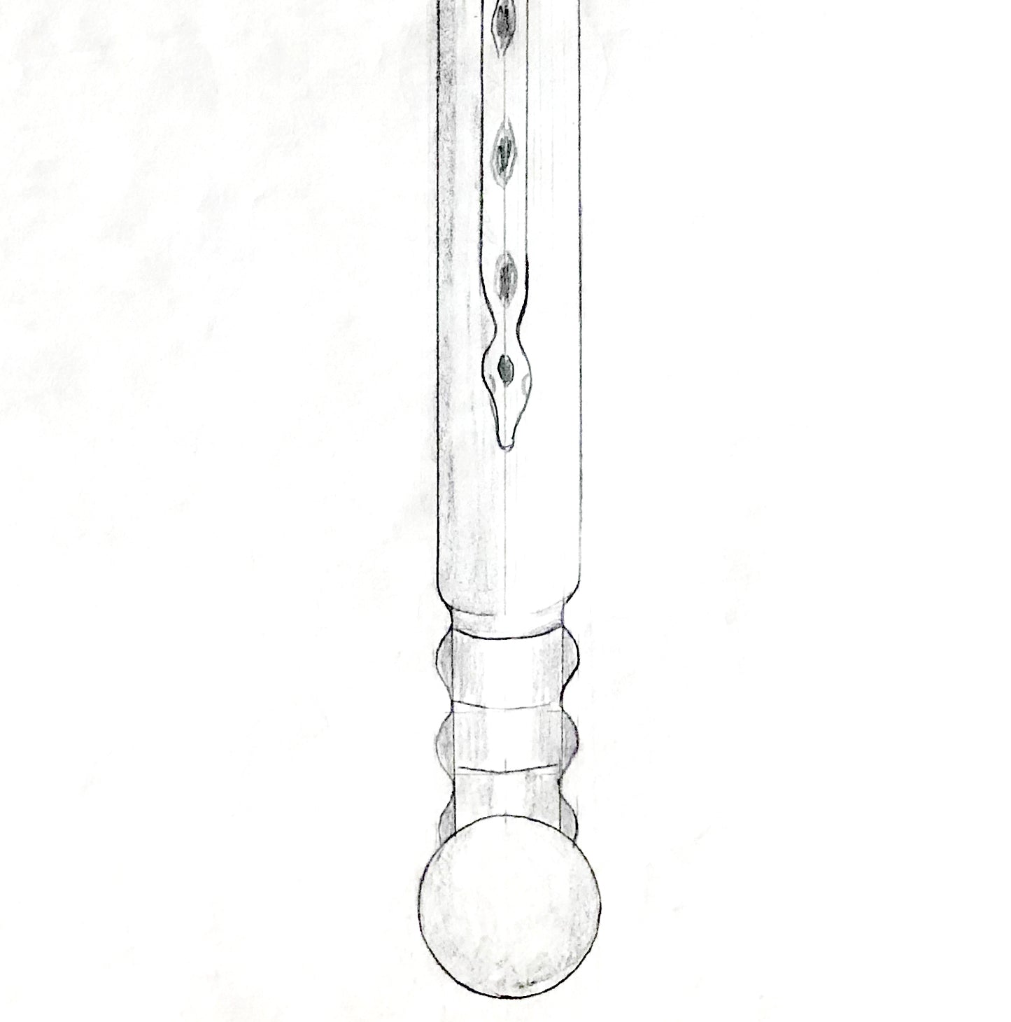 "The Wand" (Original Drawing)