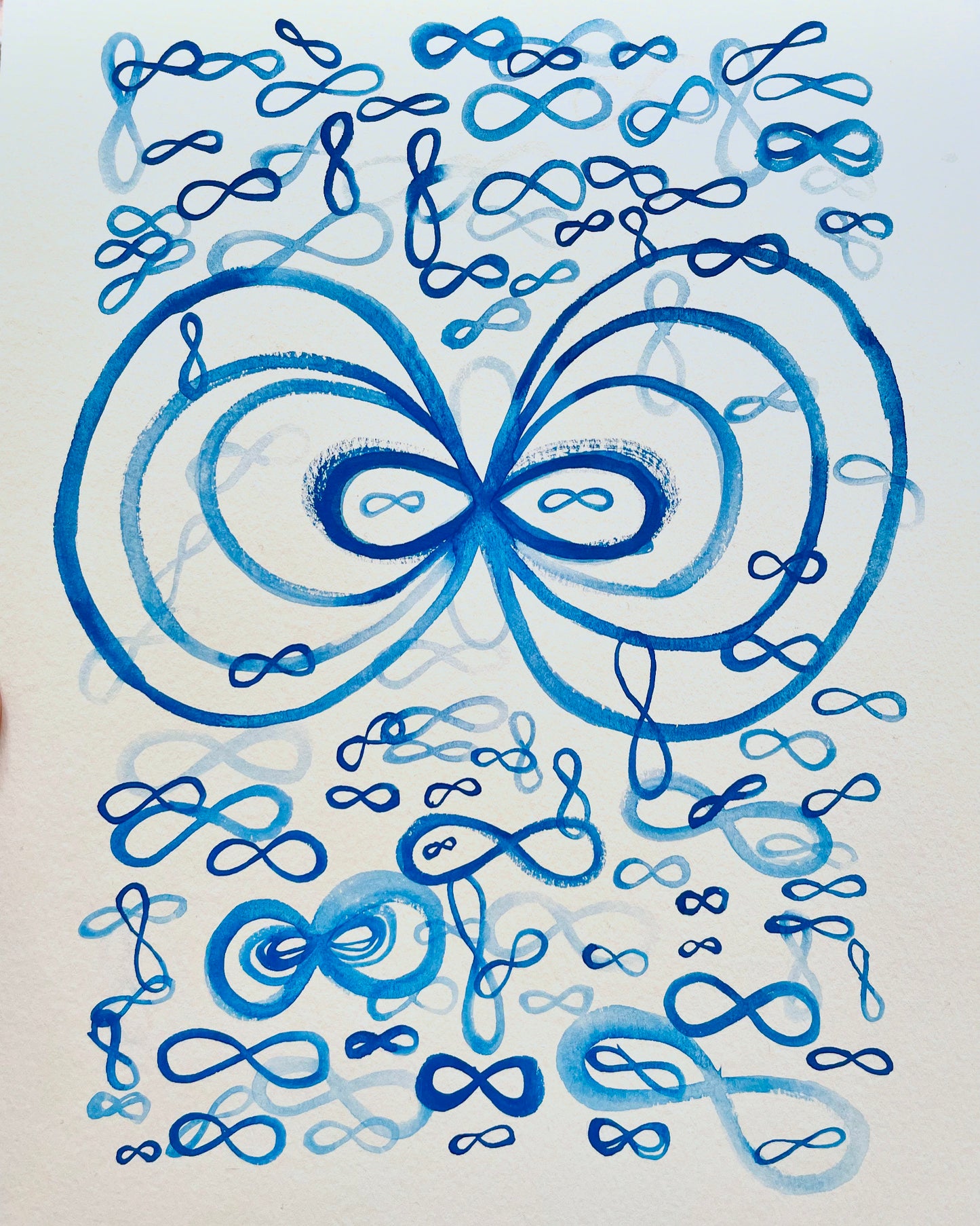 Friday Watercolor Meditation Class - 10 - 11am