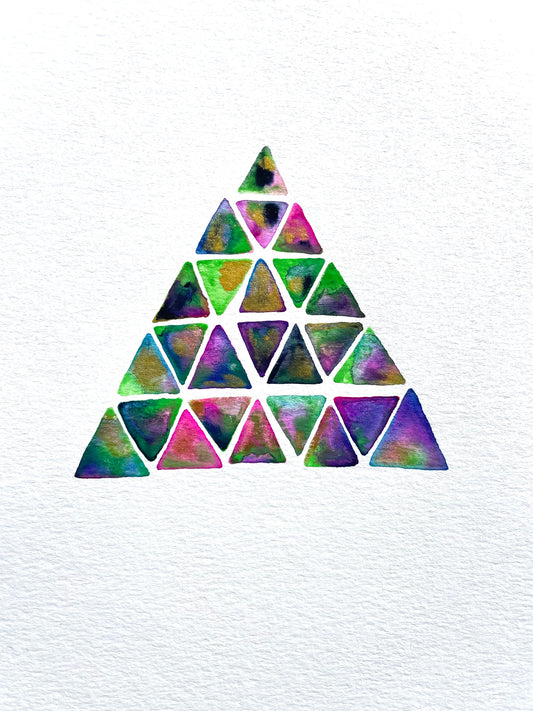 Friday Watercolor Meditation Class - 10 - 11am