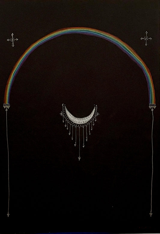 "Rainbow: Arc and Crescent I"