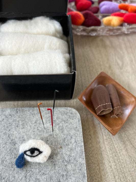 Sacred Hearts: A Mindful Needle Felting Workshop with Andrea Dupree, October 11th, 1-4pm
