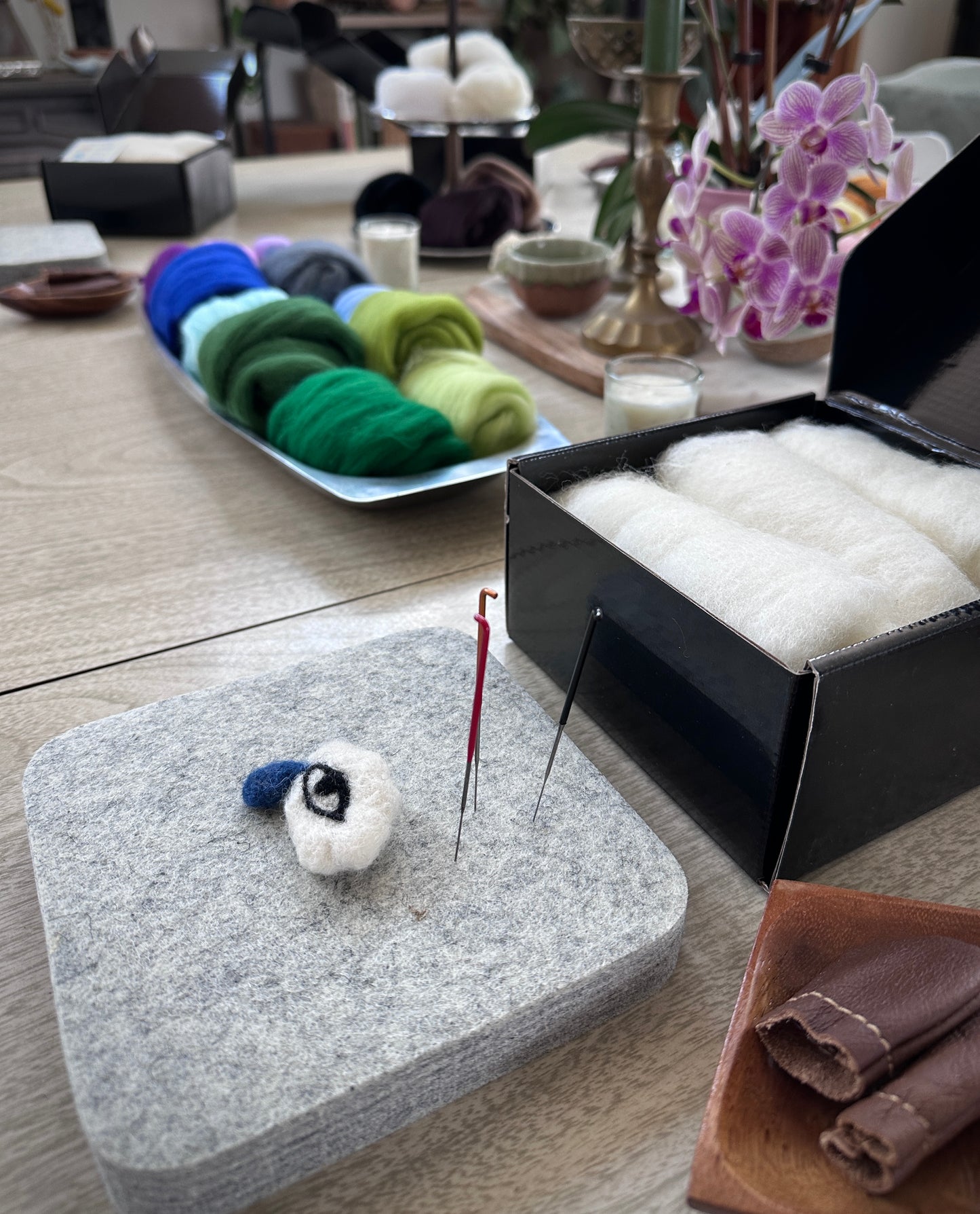 Sacred Hearts: A Mindful Needle Felting Workshop with Andrea Dupree, October 11th, 1-4pm