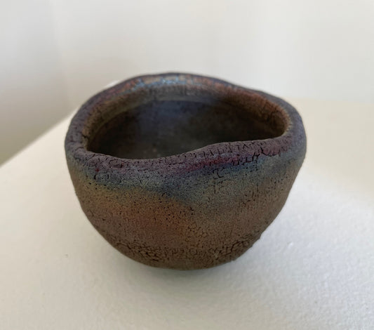 Rainbow Raku - Ceramic Ceremony and Ritual Vessel