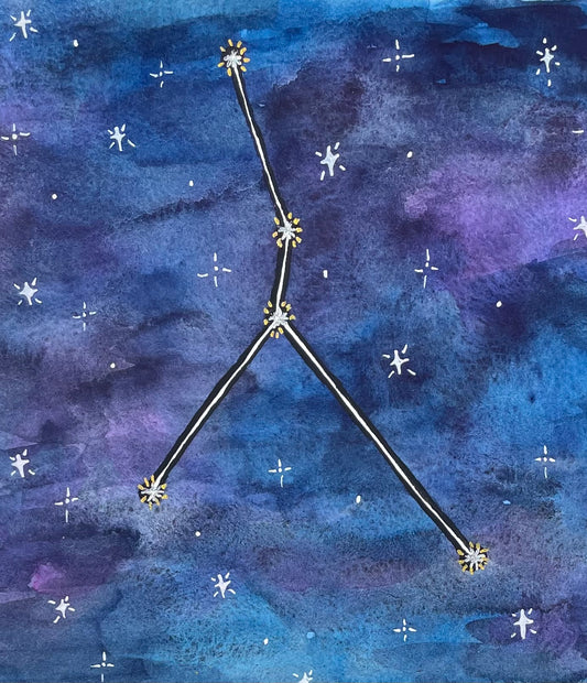 Star Signs: Astrological Constellations with Watercolor - Saturday, December 6th, 1-4pm