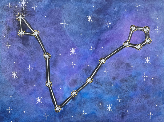 Star Signs: Astrological Constellations with Watercolor - Saturday, December 6th, 1-4pm