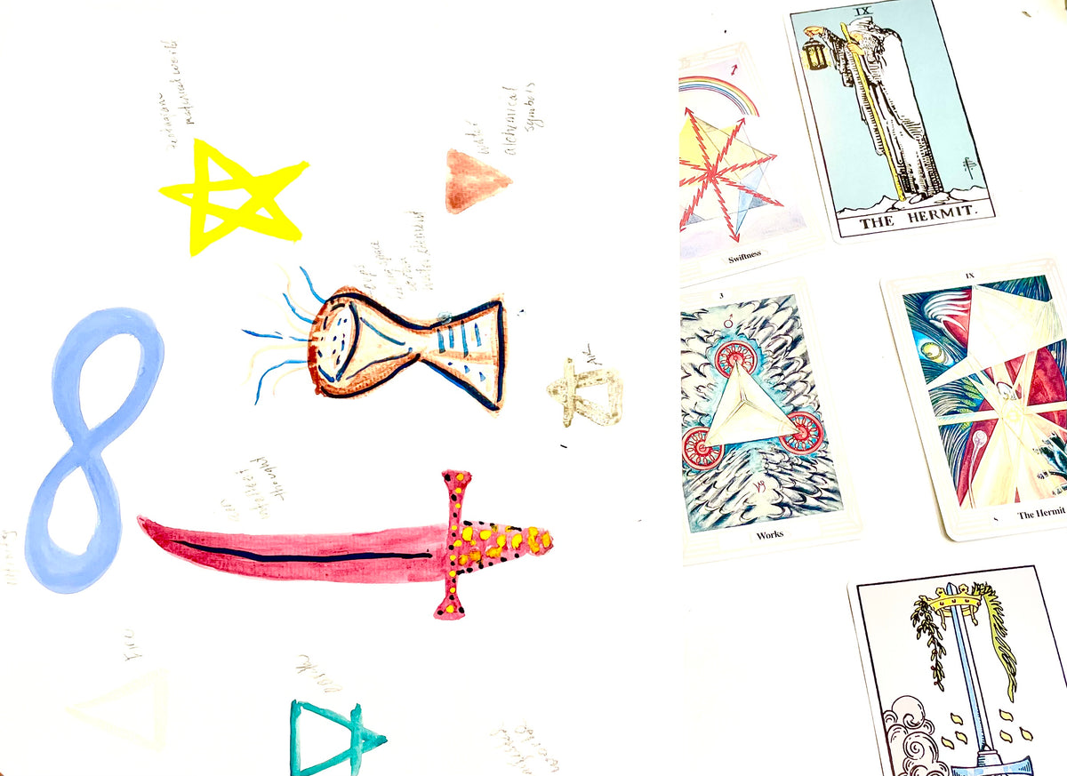 Tarot & Watercolor Painting ~ September 19th, 1-4pm