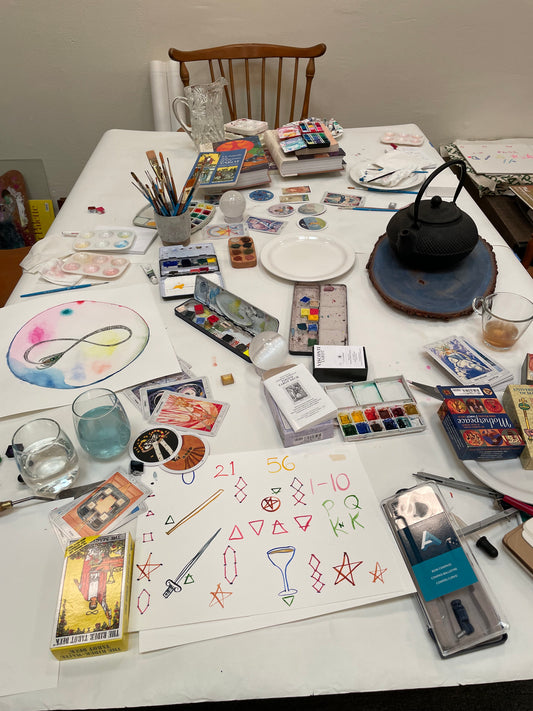 Tea & Tarot with Georgia Carbone, Sun. April 26th, 2-4pm FREE!