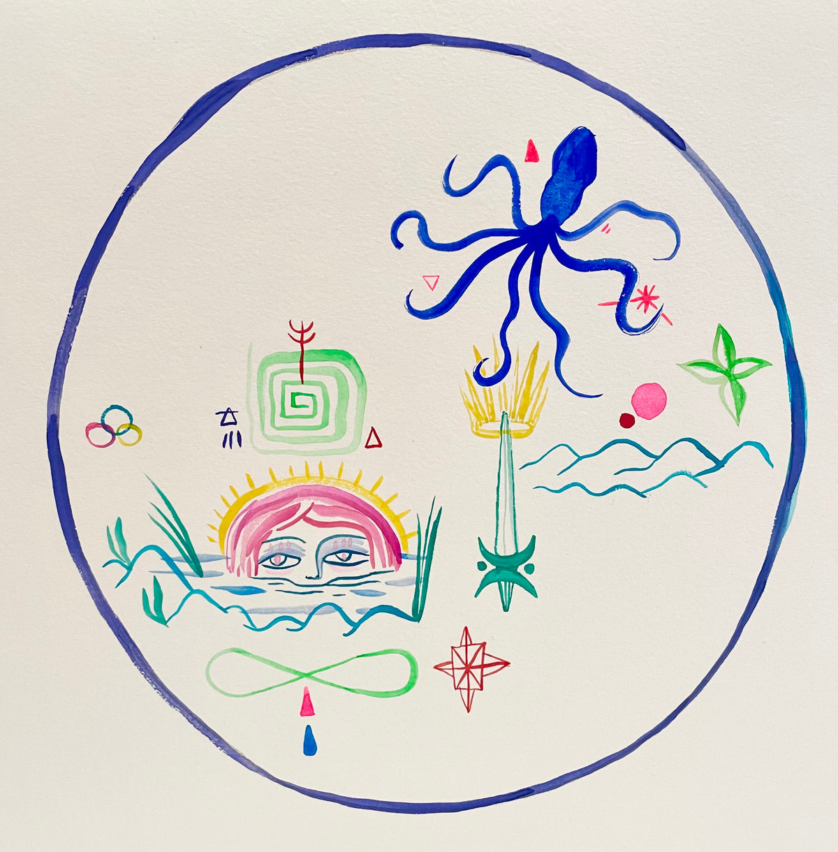 Tarot & Watercolor Painting ~ September 19th, 1-4pm