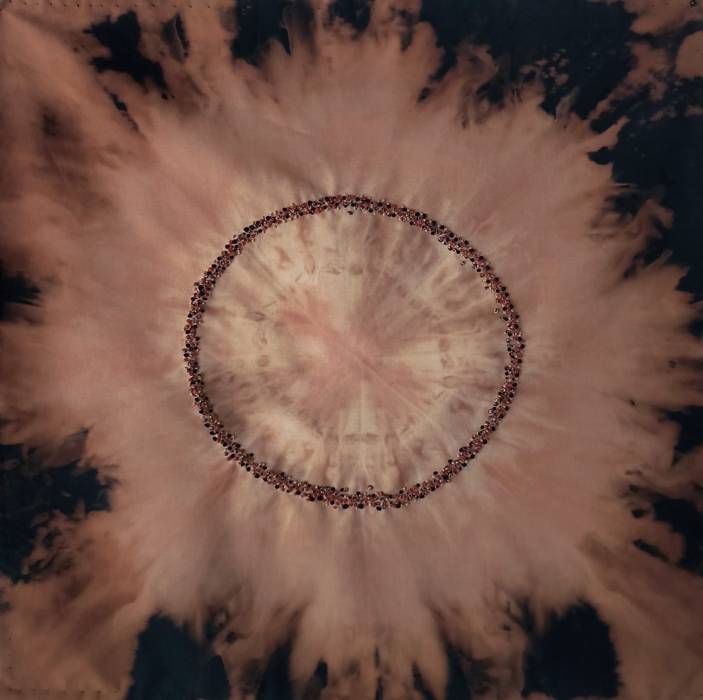 “Alchemy of Thread, Spirit #1” (artist-made altar cloth)