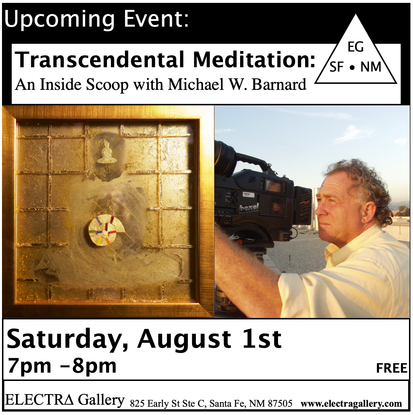 Transcendental Meditation: An Inside Scoop - Saturday, August 1st, 7pm - FREE