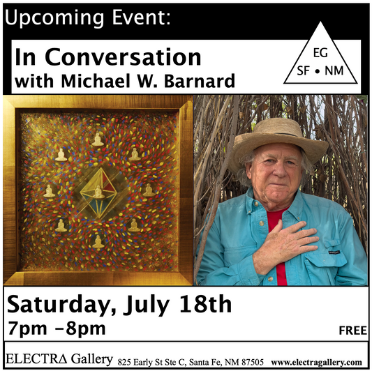 In Conversation with Michael W. Barnard on Art, Consciousness, and Beauty, 7pm FREE