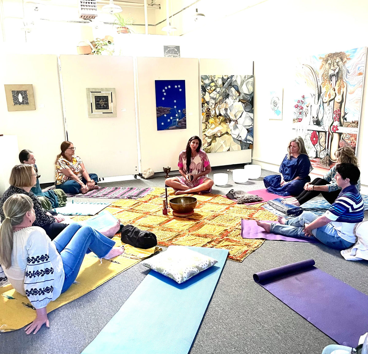 Relax and Restore with Guided Yoga Nidra & Live Hammered Dulcimer Music, Saturday 9/26, 10am