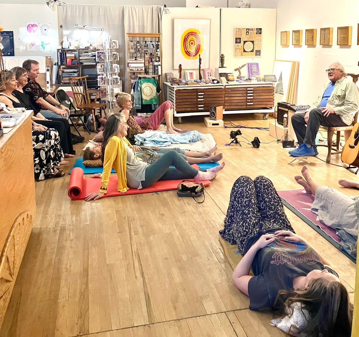Relax and Restore with Guided Yoga Nidra & Live Hammered Dulcimer Music, Saturday 9/26, 10am