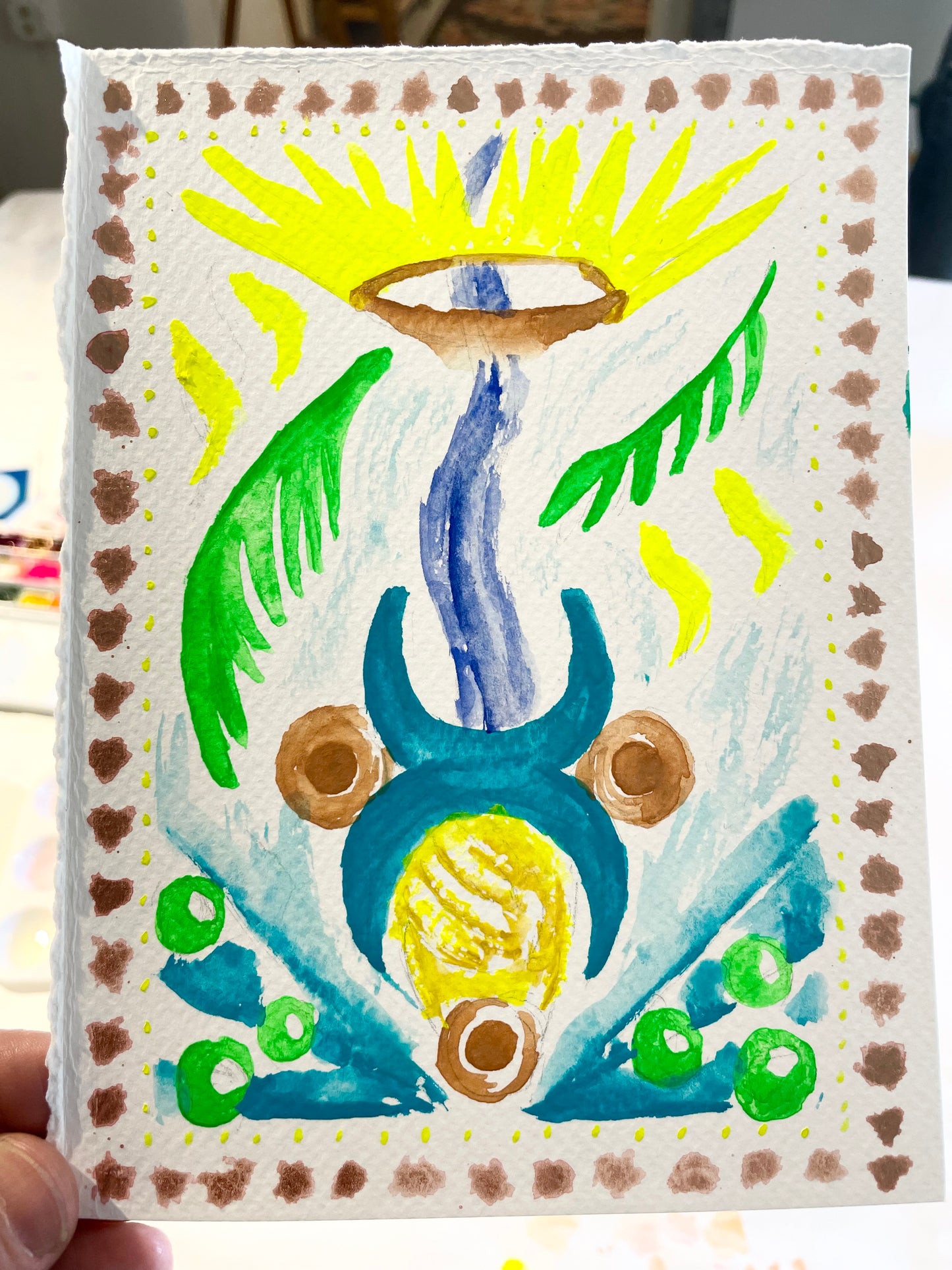 Tarot & Watercolor Painting ~ September 19th, 1-4pm